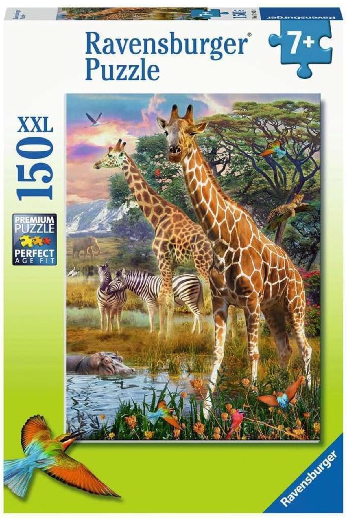 NcK 150p Puzzle Zürafalar, Çok Renkli