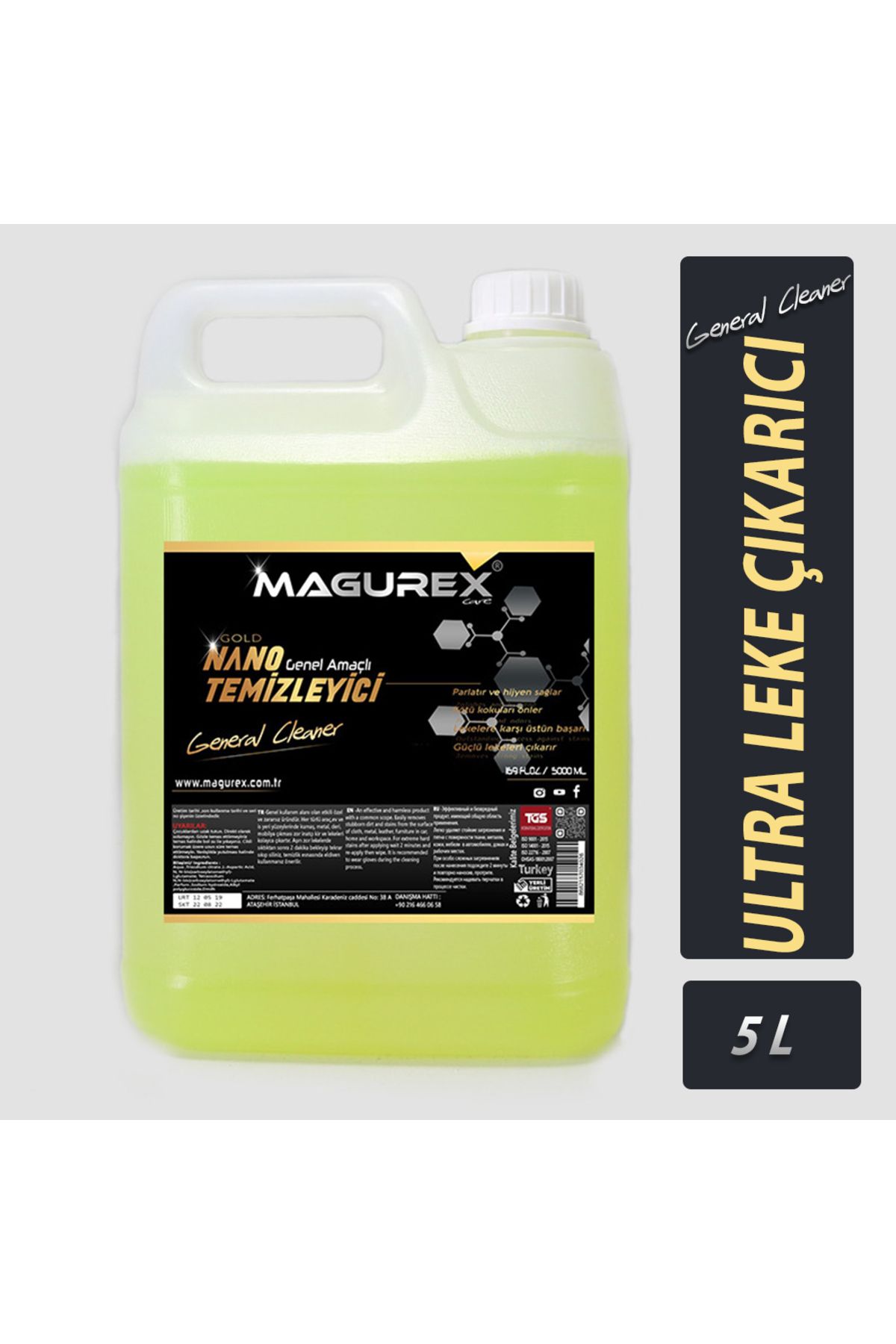 MAGUREX Nano Genel Temizleyici 5 L