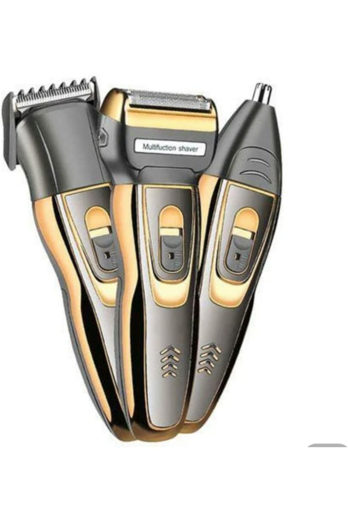 YOKO-3-In-1 Rechargable Trimmer Black/Gold 1