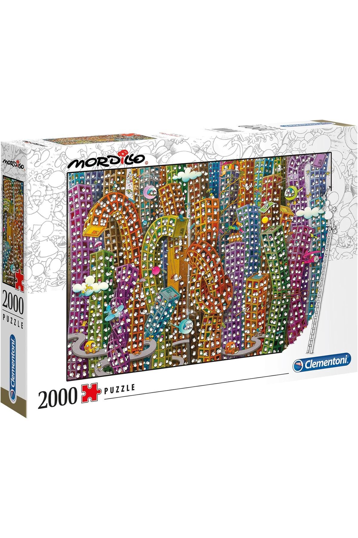 NcK 32565 Mordillo Puzzle Orman 2000 Parça Yapboz