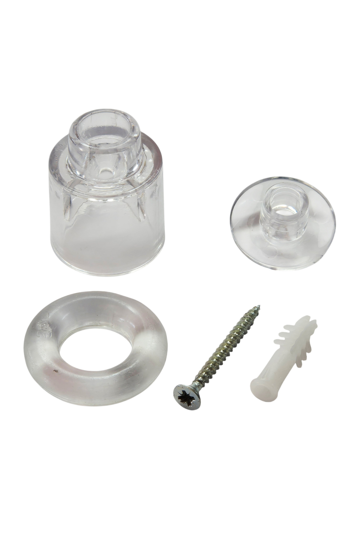 ALETÇANTAM-2Pcs Clear Door Floor Stopper - Crash and Stopper Buffer 2