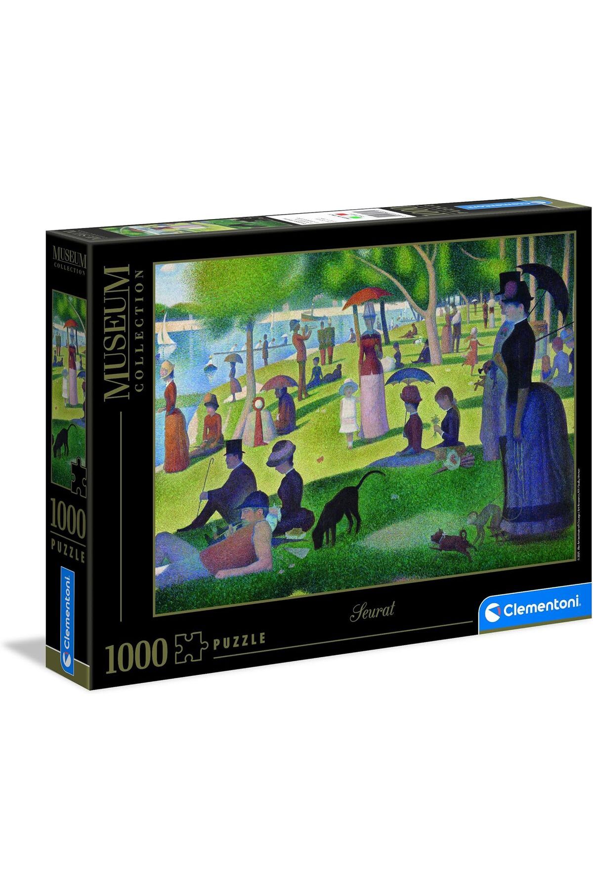 NcK - 1000 Parça Museum Collection Yetişkin Puzzle - Seurat "“A Sunday Afternoon...”