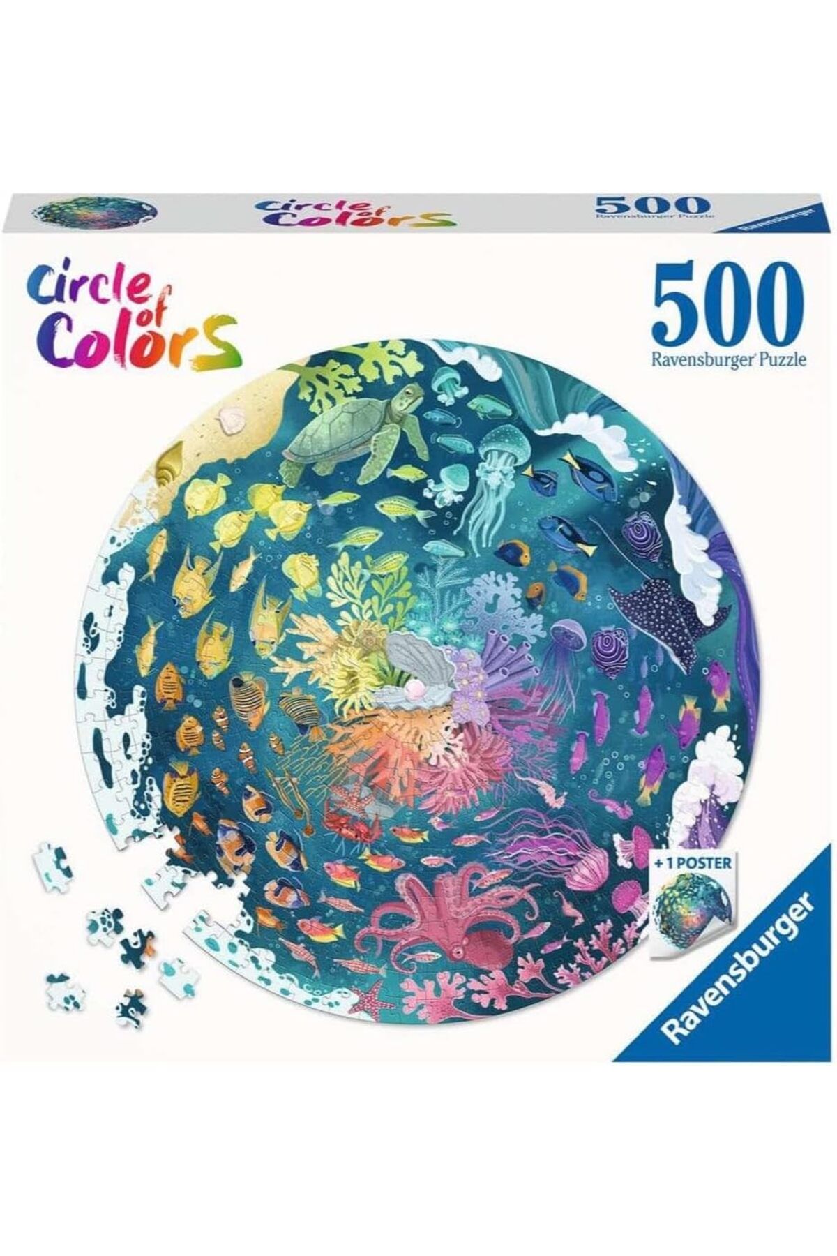 NcK 500 Parçalı Daire Puzzle Okyanus