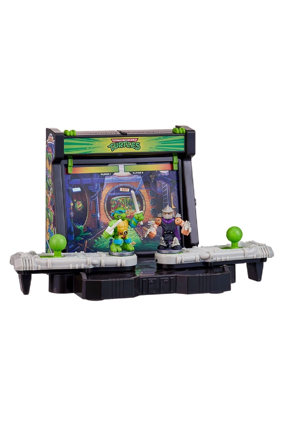 GIOCHI PREZIOSI Akedo Ninja Turtles Battle Arena, Battle Stage 1 Ses Efektli Arena Oyun Seti