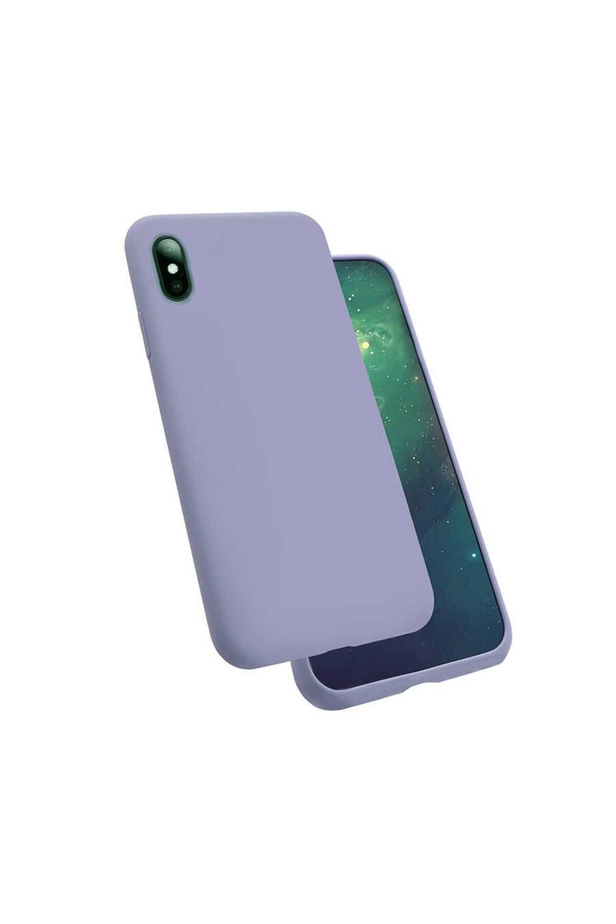 Musal iPhone XS Max Kılıf Kadife İç Yüzey Wireless Destekli Silk Silikon