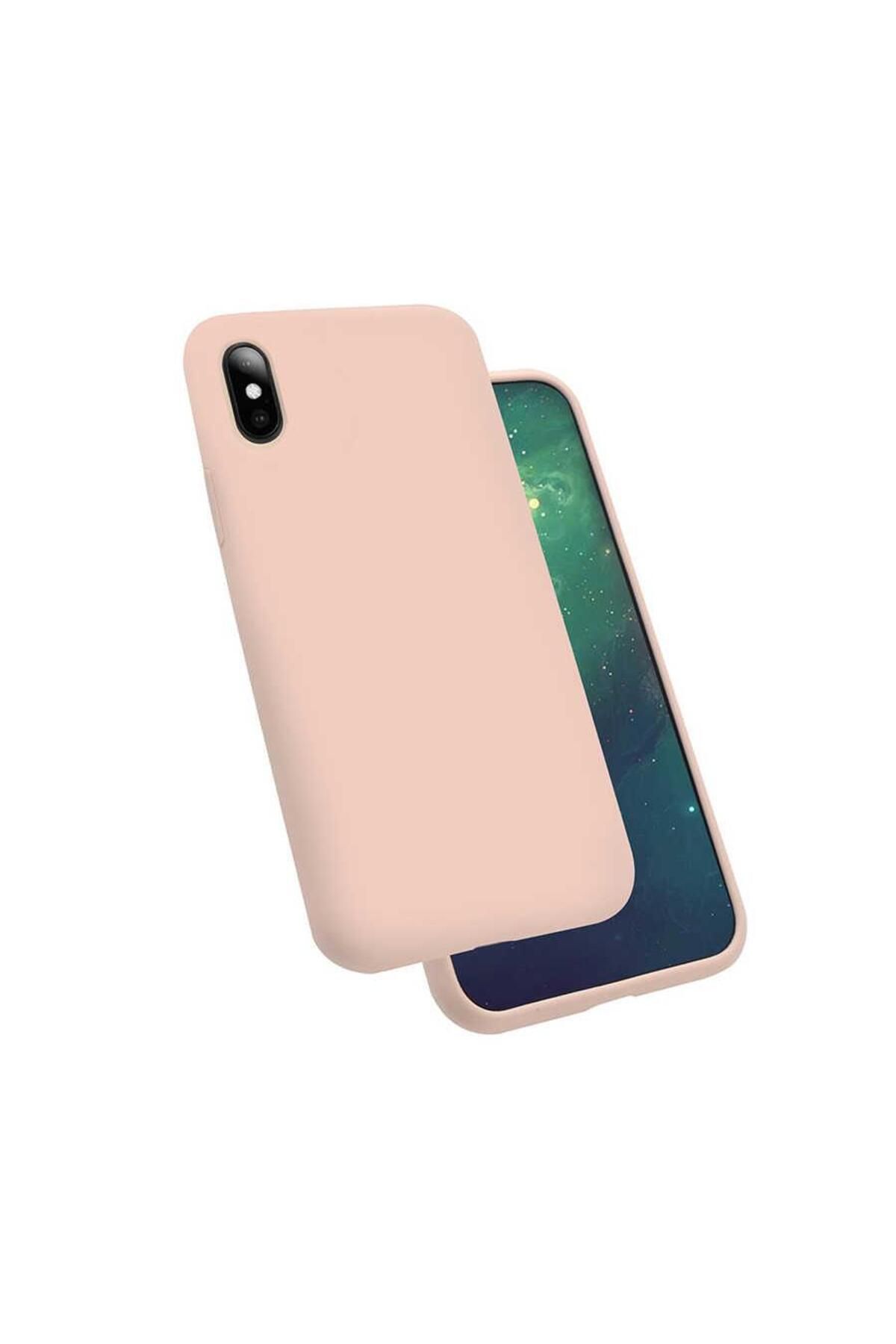 Musal iPhone XS Max Kılıf Kadife İç Yüzey Wireless Destekli Silk Silikon