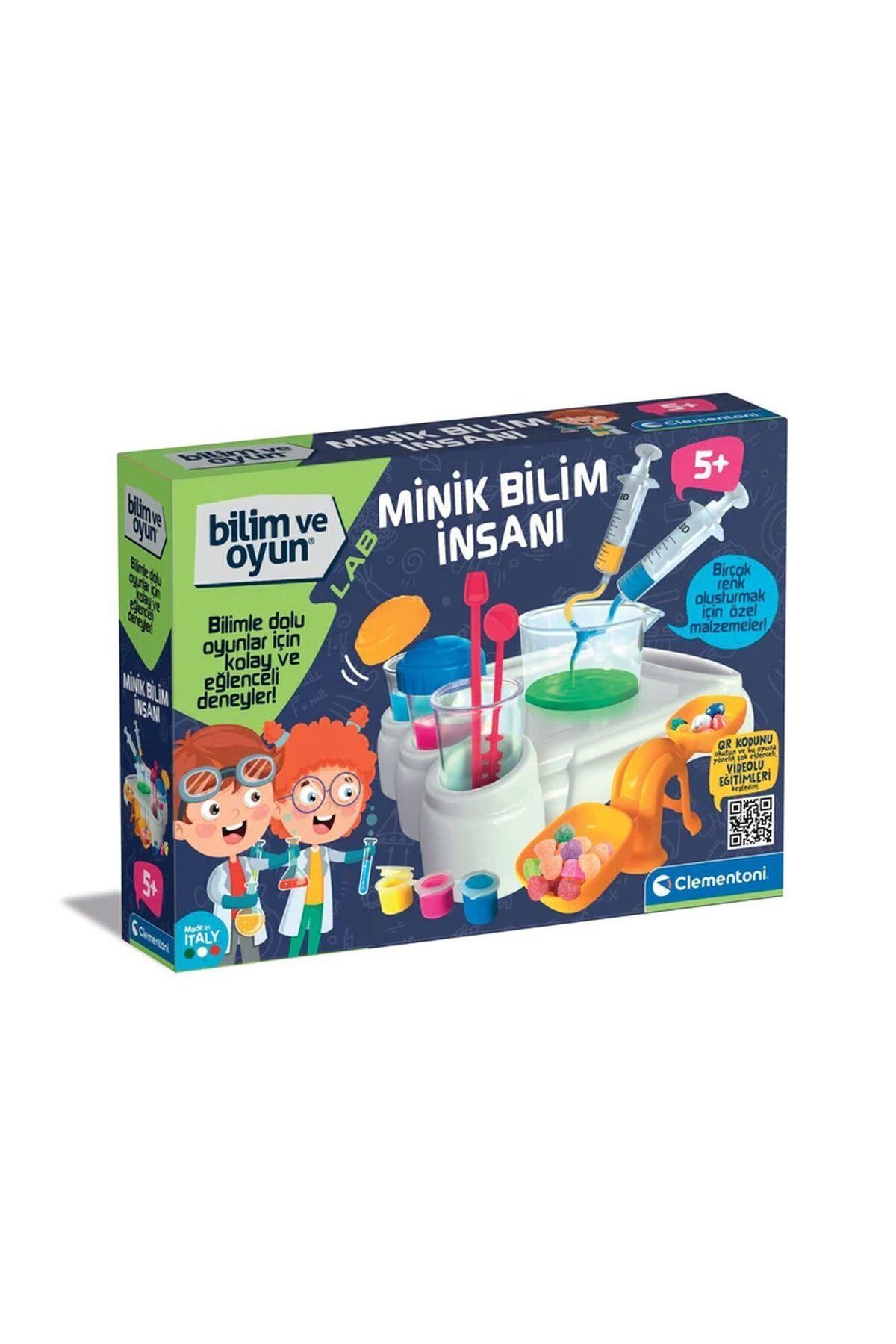 Clementoni Çocuk 64196 Bilim ve Oyun - Minik Bilim İnsanı +5 yaş