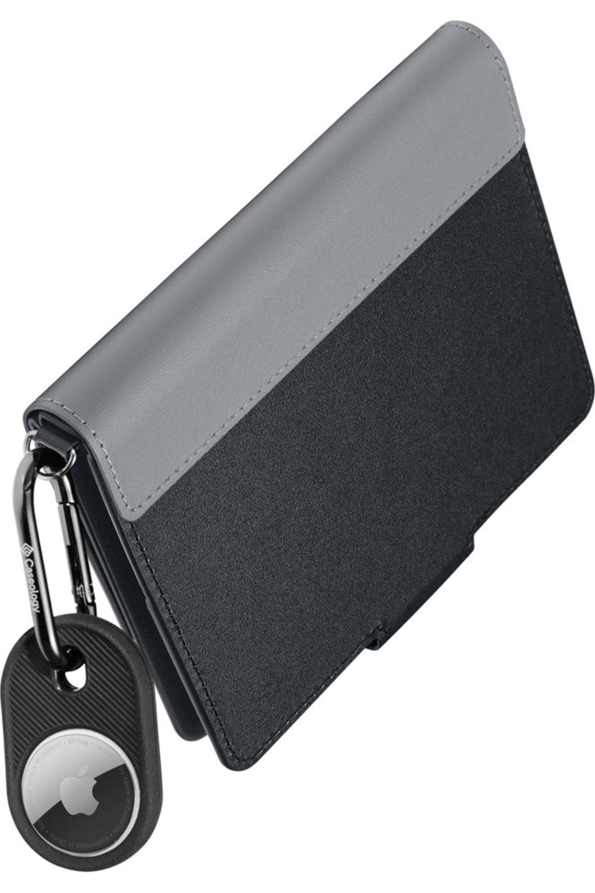 کیف پول مردانه و زنانه CASEOLOGY NANO POP STAND + گذرنامه Spigen