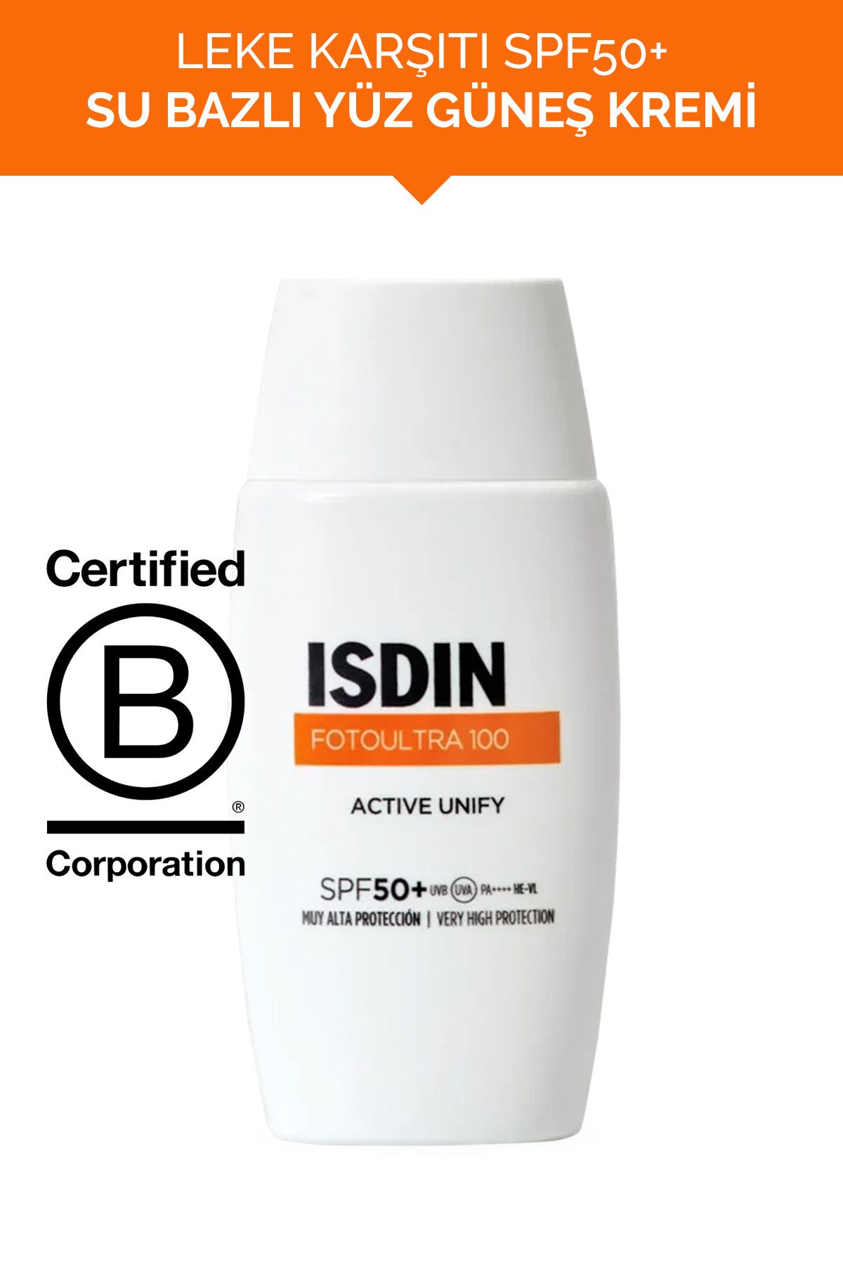 ISDIN Fotoultra 100 Active Unify SPF 50+ 50 ml