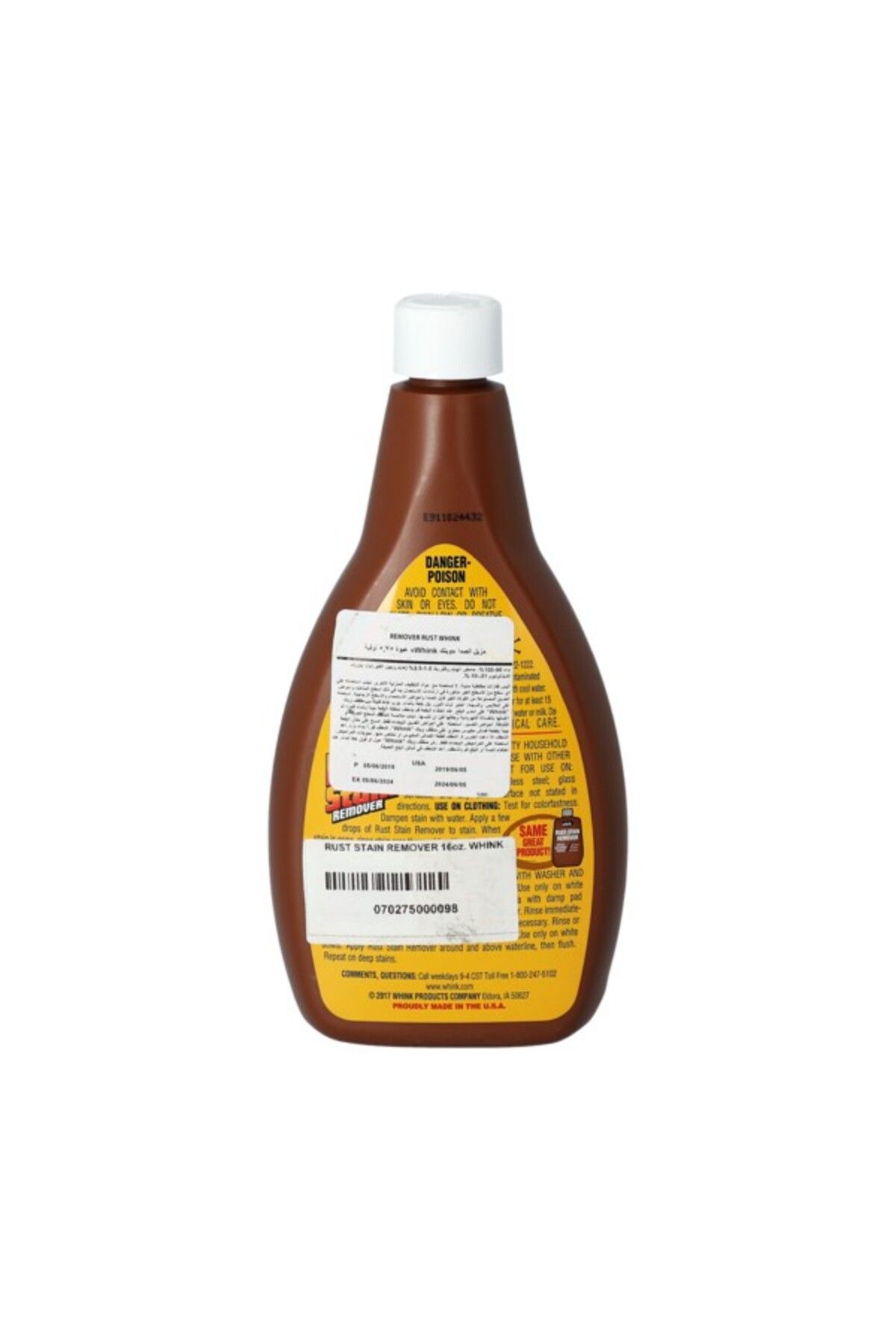 Whink-Rust Stain Remover 16oz 8