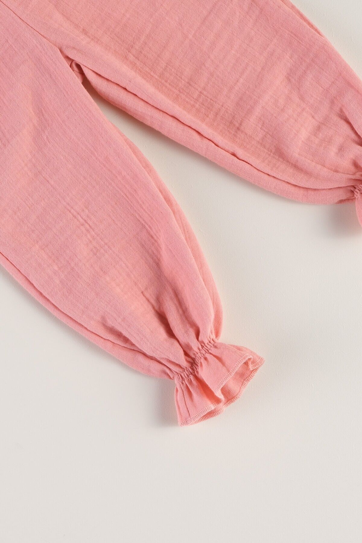 Bondberro-100% Cotton Muslin Fabric Baby Girl and Child Trousers 3