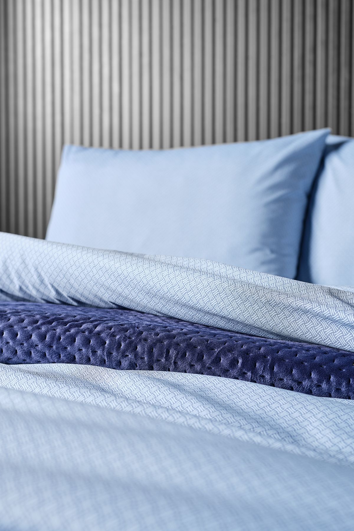 Doqu Home-Pure Touch Bedding Set - Blue - Double 3