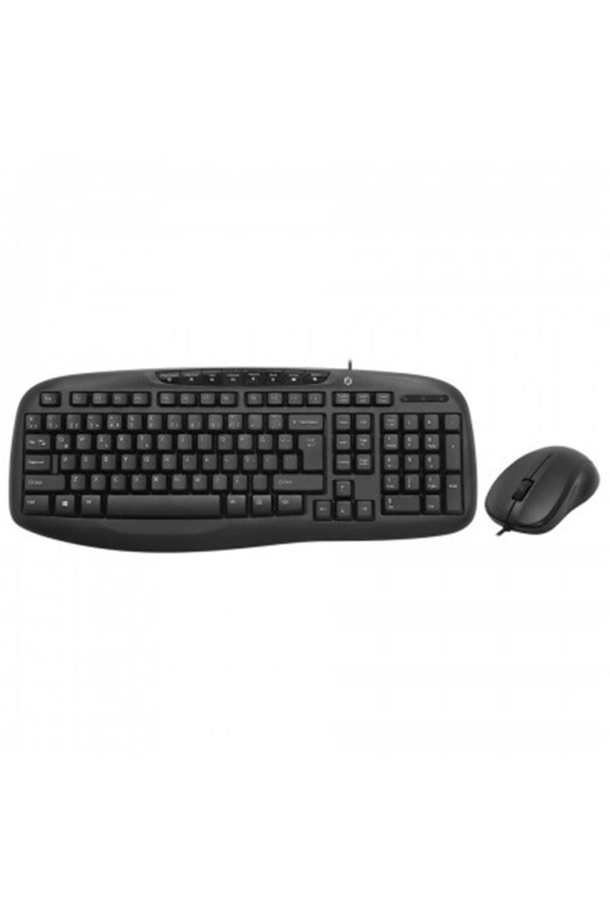 Vobotek Teknoloji Frisby FK-4825QU Kablolu Q-Türkçe Multimedya Klavye & Mouse