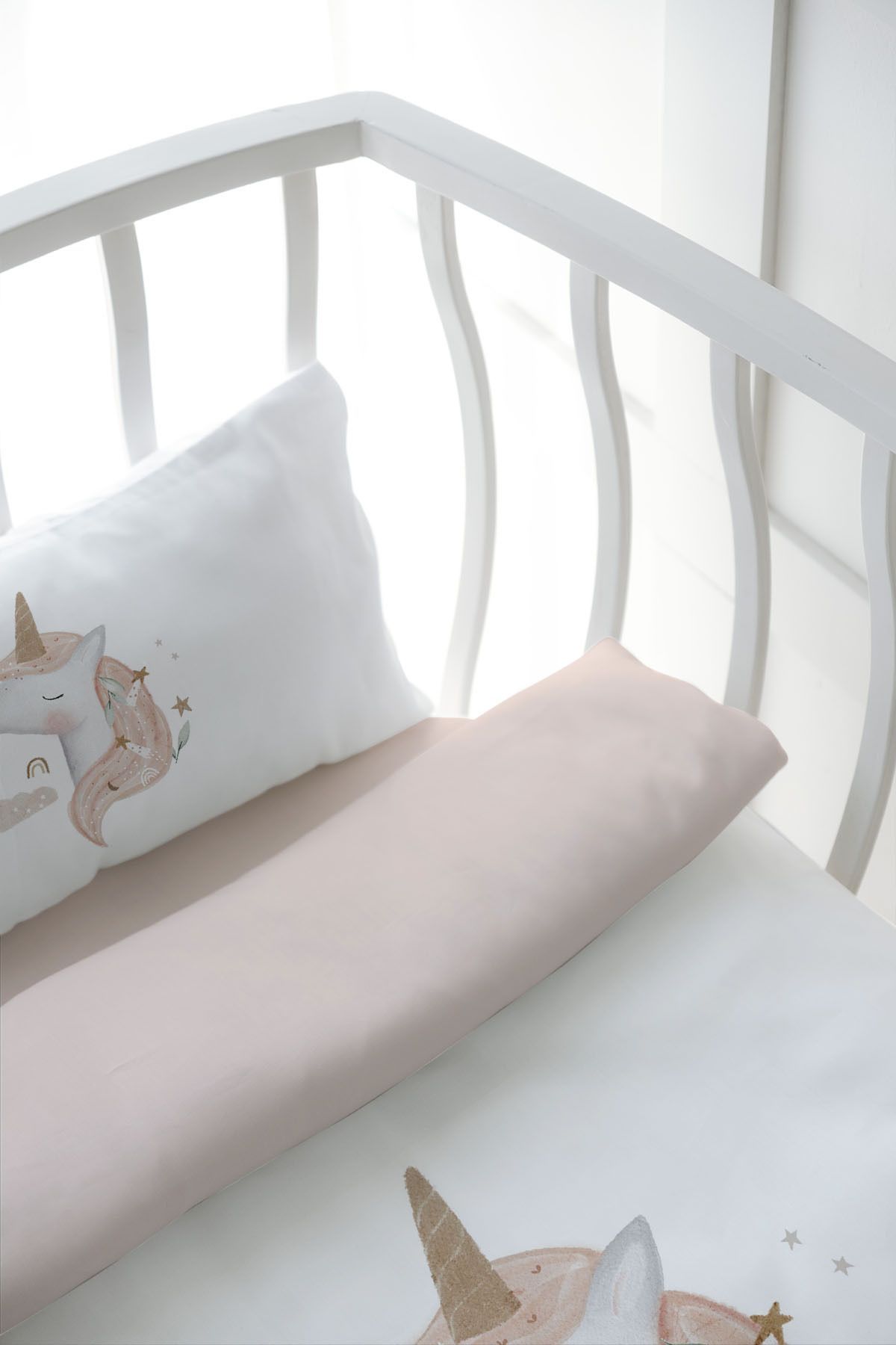 Tuğba Kuğu-Unicorn Dream Bedding Set - Park Bed (80X120) - Royal Series 5