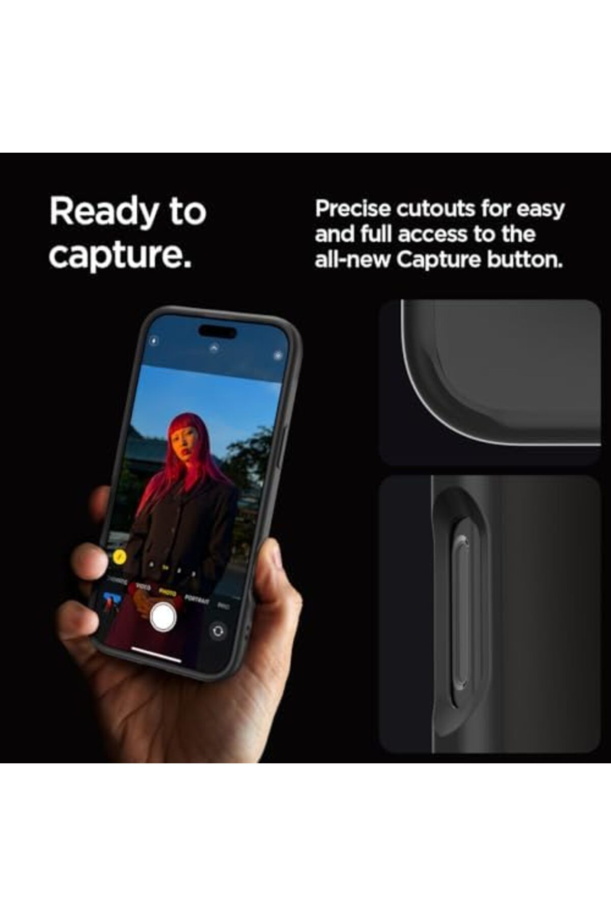 STOREMAX lbstorex iPhone 16 Pro Max Kılıf Ultra Hybrid Matte Black - ACS07996 Newdsng 1116818