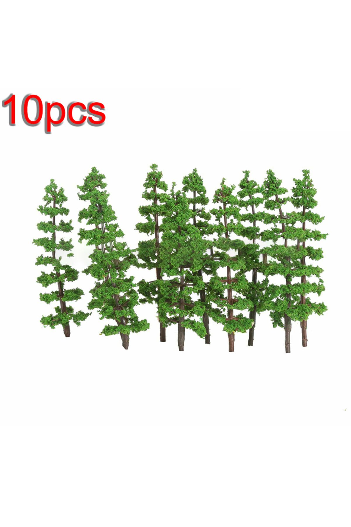 Choice-Model Trees Create An Ideal Train Railway Scenic Layout With 10 Pack Pine Trees Model High Simula... 8
