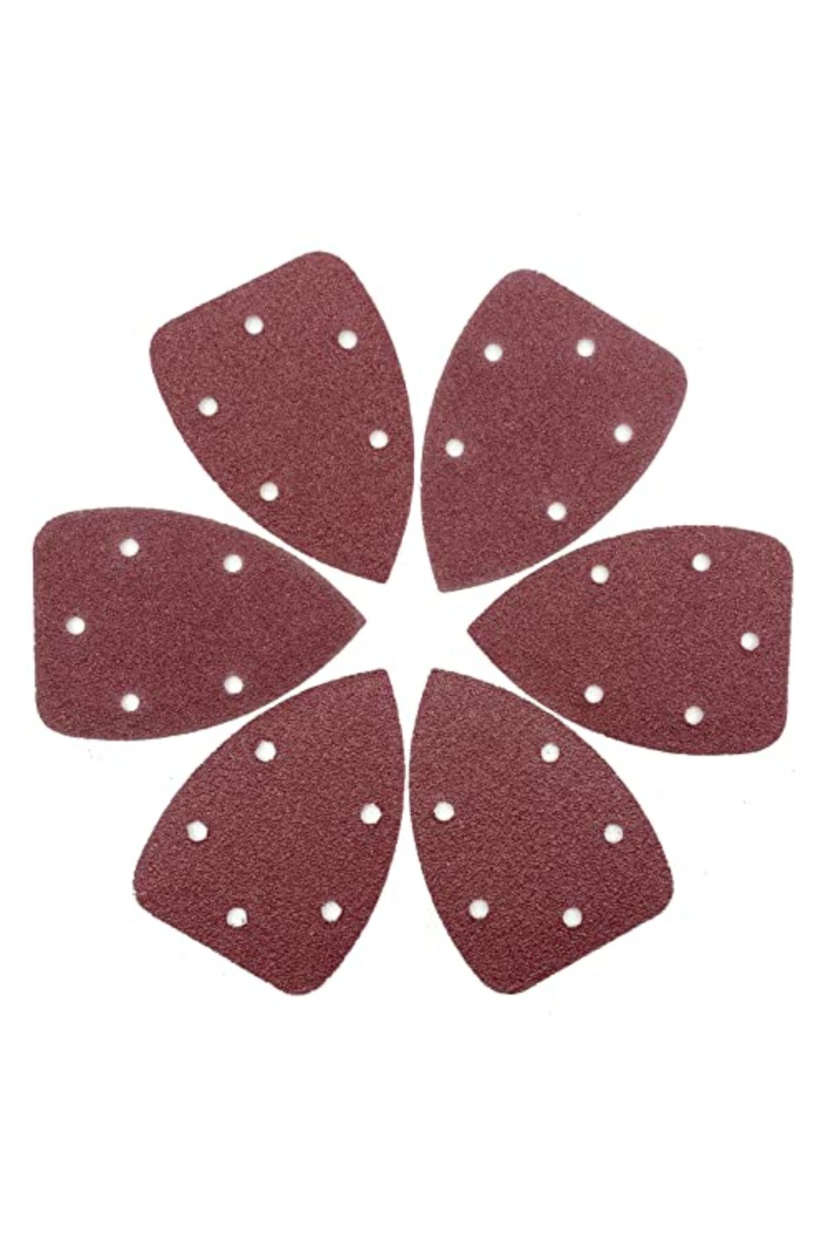 Choice-Mix Grits 50pcs/set Detail Sander Sandpaper Mouse Sanding Pads 5 Holes Hook And Loop Sanding Sheets 2