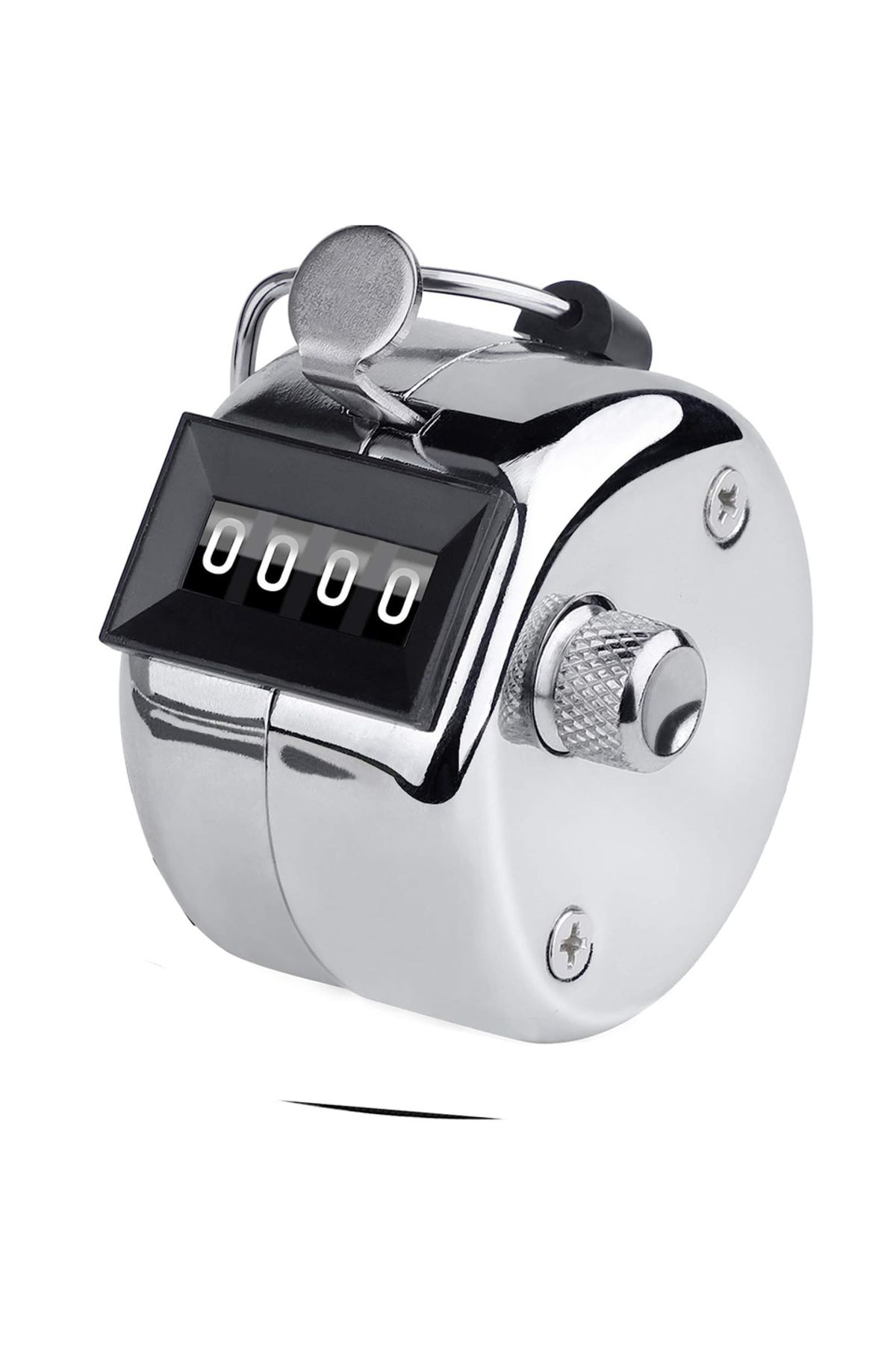 Ninth World-Style 1 Metal Handheld Tally Counter 4-digit Number Count Clicker Counter, Hand Mechanical Counters 1