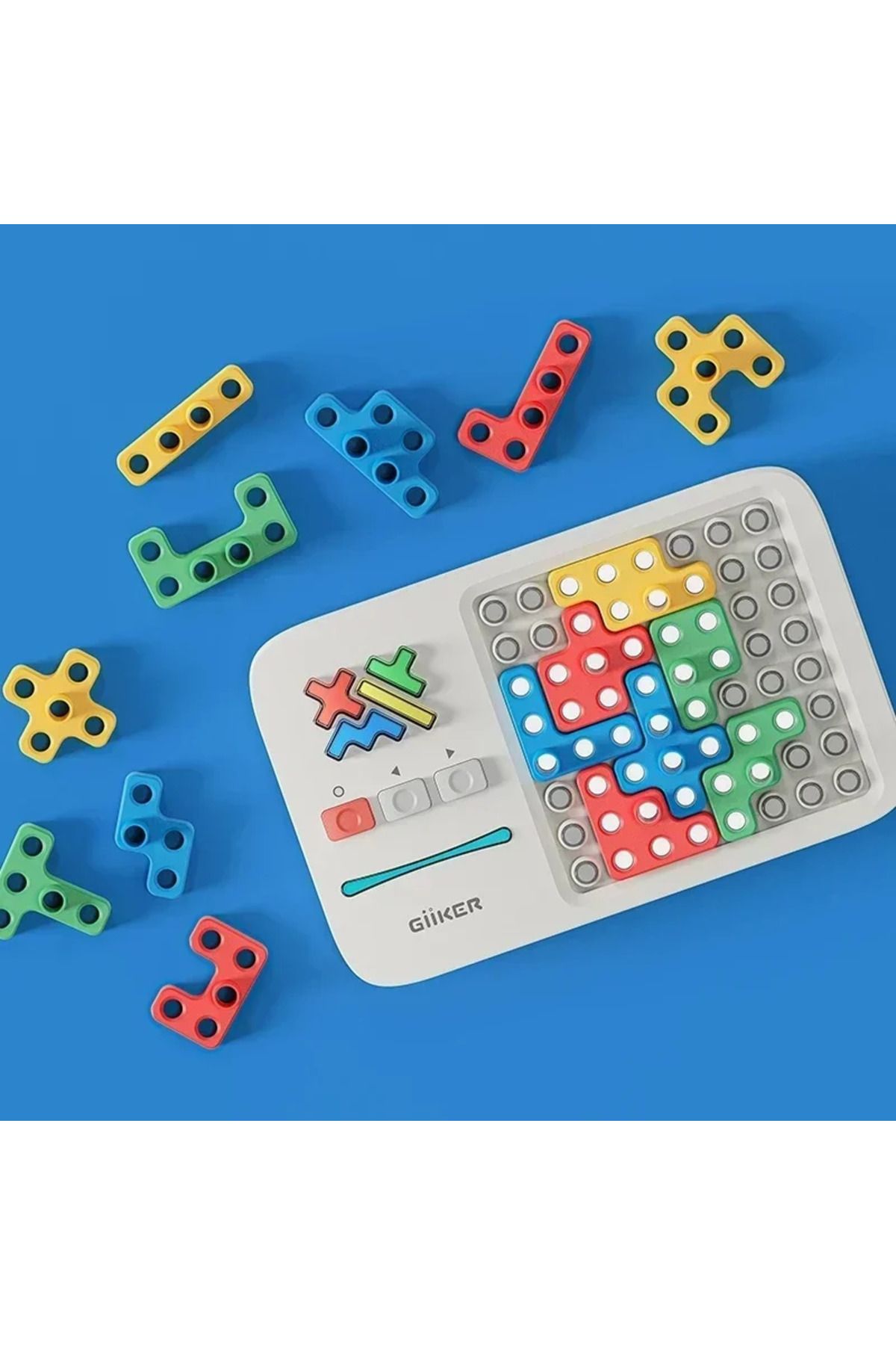 Choice-Giiker Super Blocks 1000+Levelled UP Challenges Logic Exercise Board Game Educational Jigsaw For ... 7
