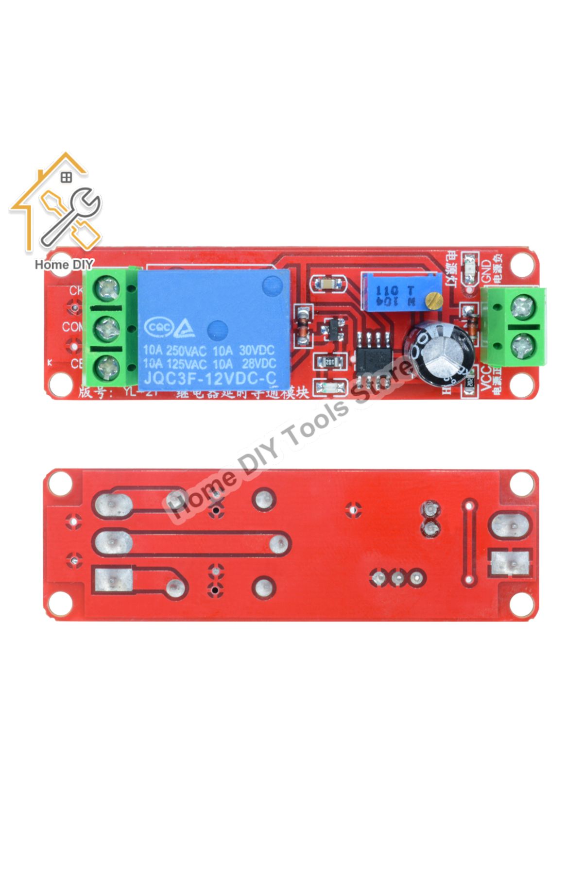 Aideepen-12v Dc 5v 12v Time Delay Relay Ne555 Time Relay Shield Timing Relay Timer Control Switch Car Relays 6