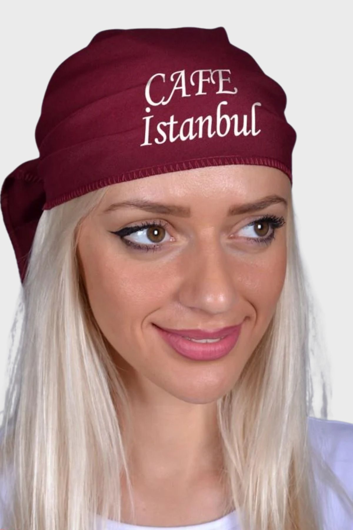 Üniformanya İsim Hediyeli Bandana İsimli Erkek Bandana İsimli Kadın Bandana Chef Bandana Aşçı Bonesi