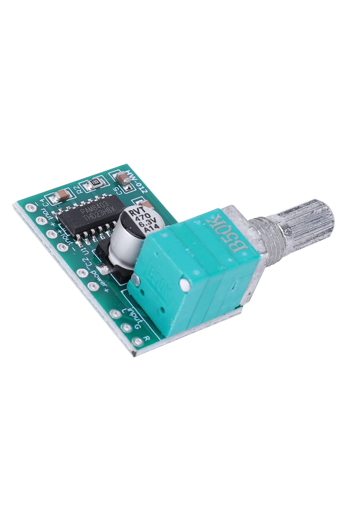ALLOYSEED-Pam8403 Digital Audio Amplifier Board 5v Power Amplifier Board 3w*2 With Volume Control Usb Power 4