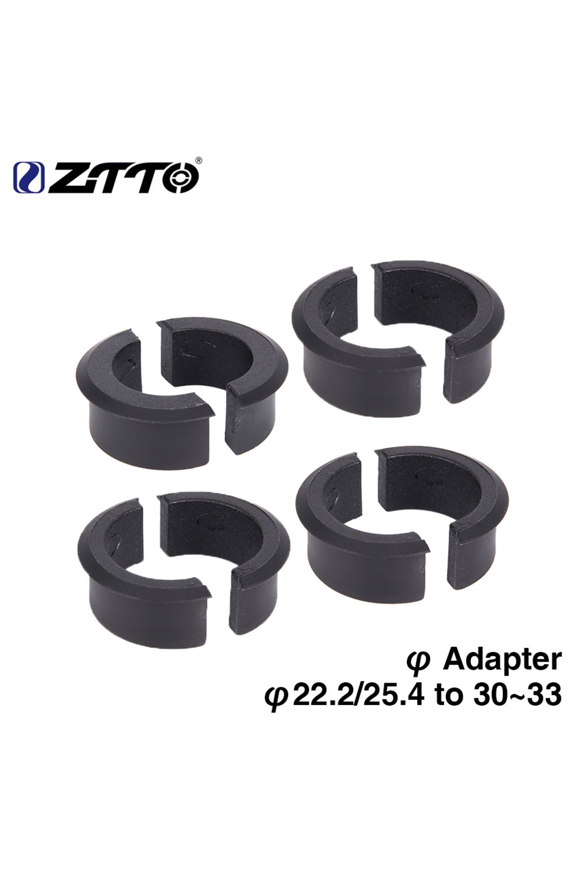 ZTTO-A 2set-b 2set Bicycle Diameter Adapter Mtb Road Bike Handlebar Seatpost Brake Holder Adjustable 1