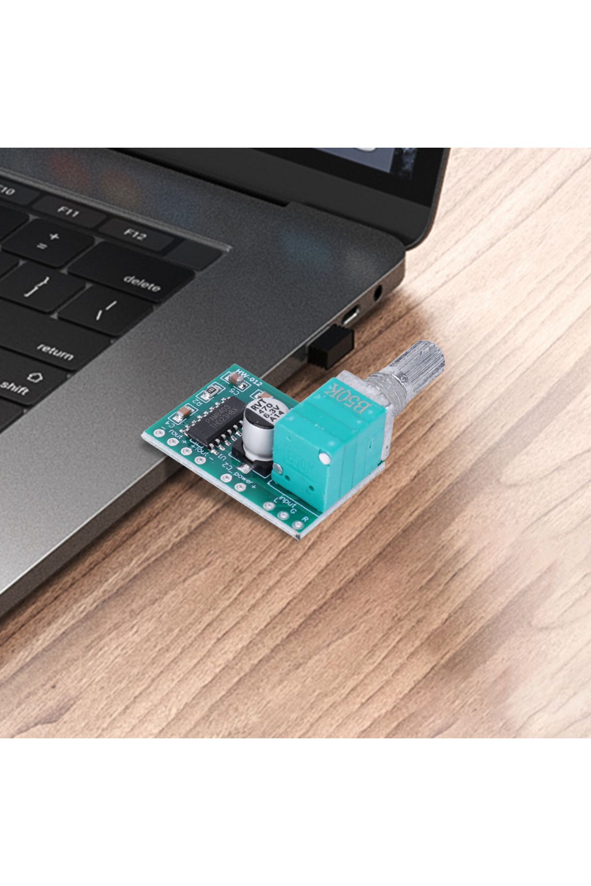 ALLOYSEED-Pam8403 Digital Audio Amplifier Board 5v Power Amplifier Board 3w*2 With Volume Control Usb Power 6