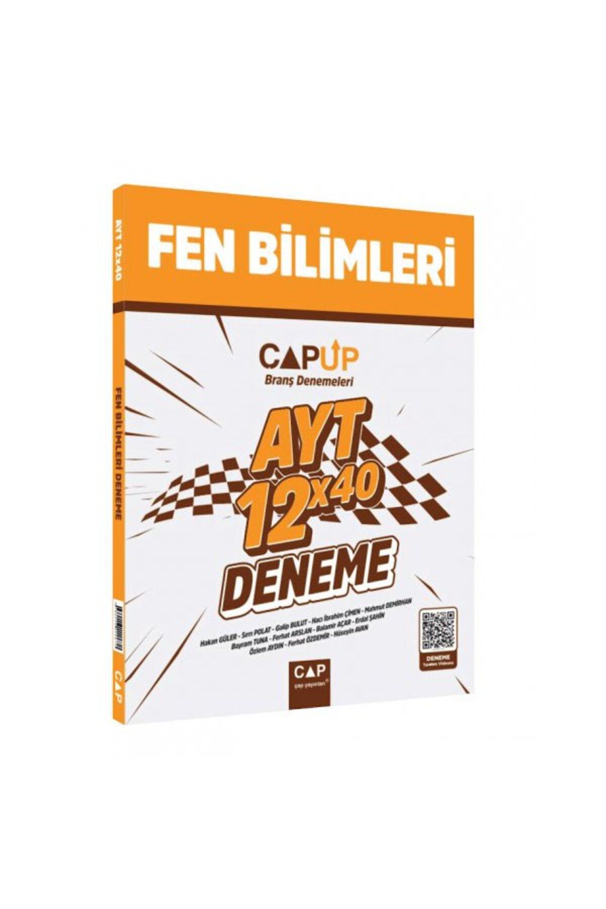 Çap Yayınları Çap AYT Fen Bilimleri 12 X 40 Up Deneme Parlayan Proje Ayraç Hediye