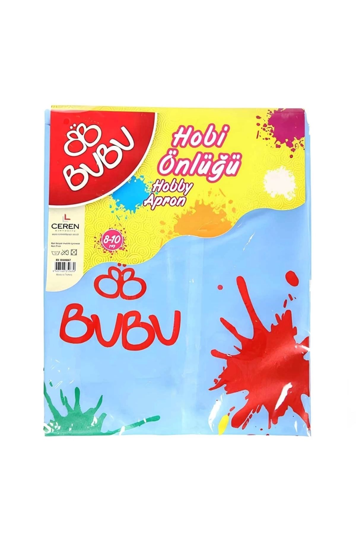 Basic Fun Çocuk Bu-Bu Games Önlük 10+ Yaş (Su Geçirmez)