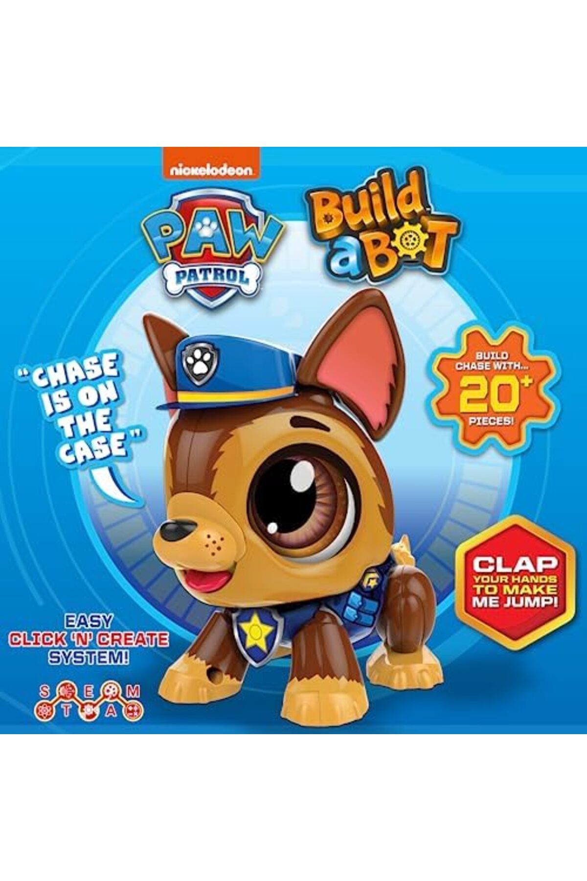 STOREMAX CylinModa - Chase Paw Patrol Bot - Build a 928555 Yeni CylinShop 992805