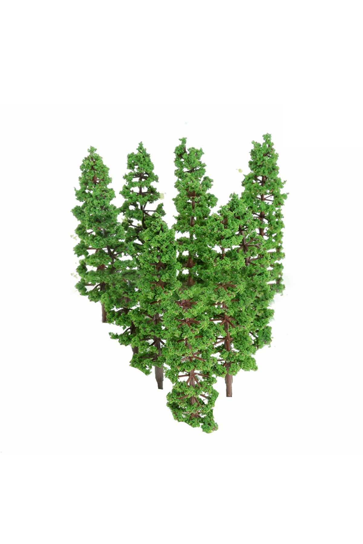 Choice-Model Trees Create An Ideal Train Railway Scenic Layout With 10 Pack Pine Trees Model High Simula... 4