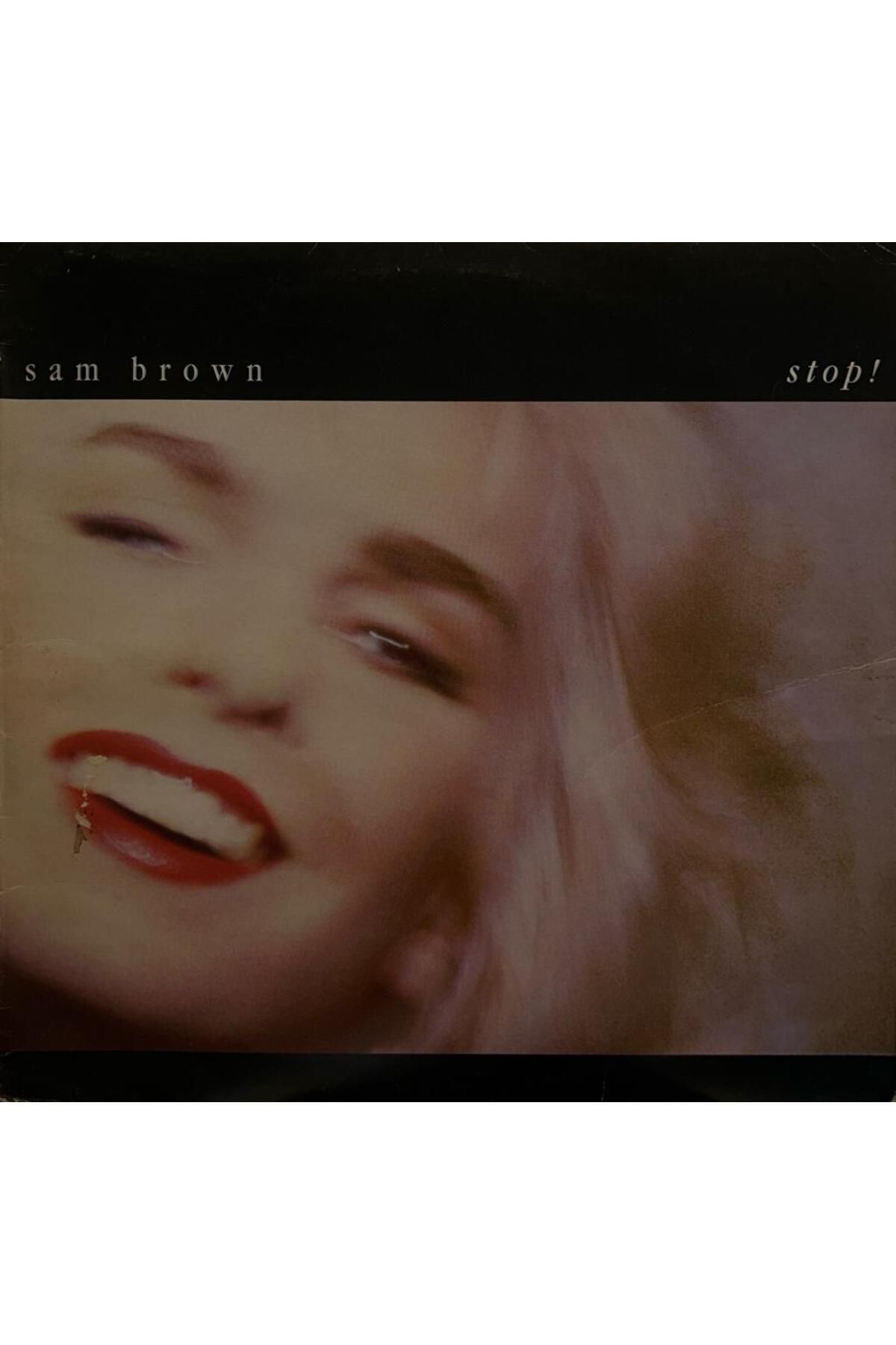 Kadıköy Plak Kulübü Sam Brown – Stop! 1988 Baski Lp