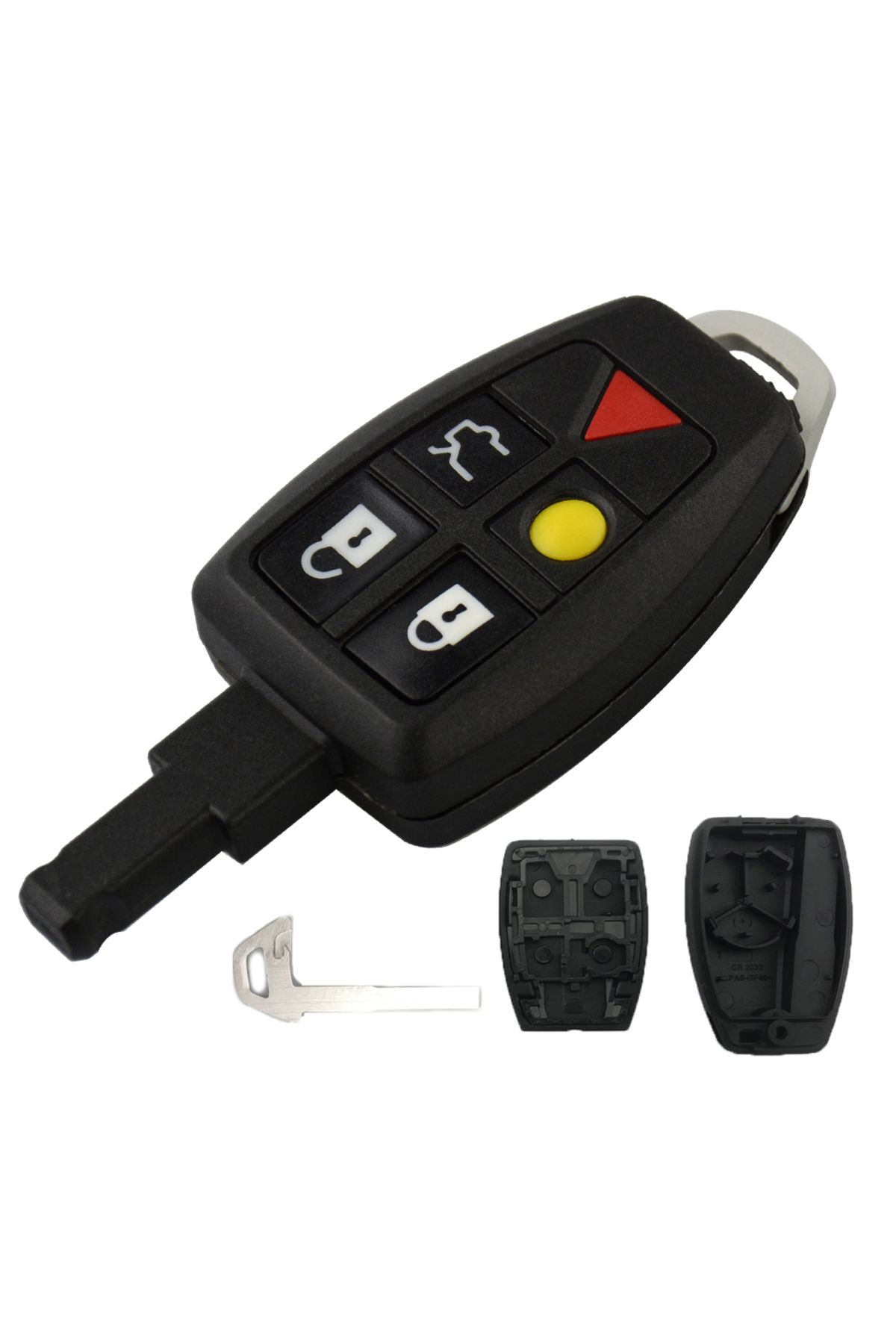 YIQIXIN-5 Buttons 5 Buttons Key Case For Volvo C30 C70 Xc90 V70 S40 S60 V50 2008 2009 2010 2011 Smar 1