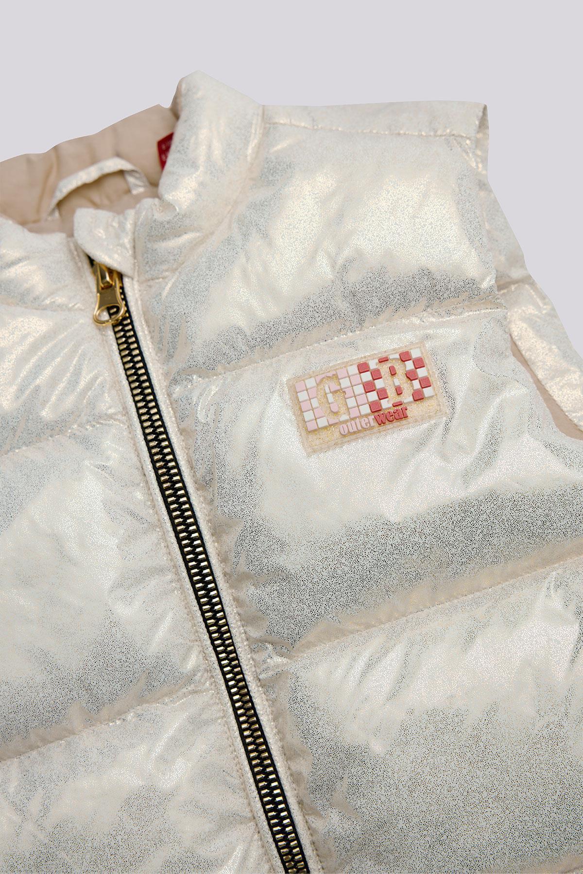 GB Baby BG Store Kız Bebek Gold Yelek fotoğrafı 3 (önizleme)