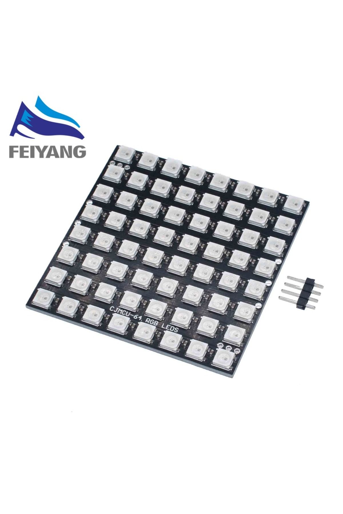 Choice-Matrix 8x8 64 DIY GyverLamp WS2812B LED Digital Flexible Individually Addressable Panel Pixel Lig... 2