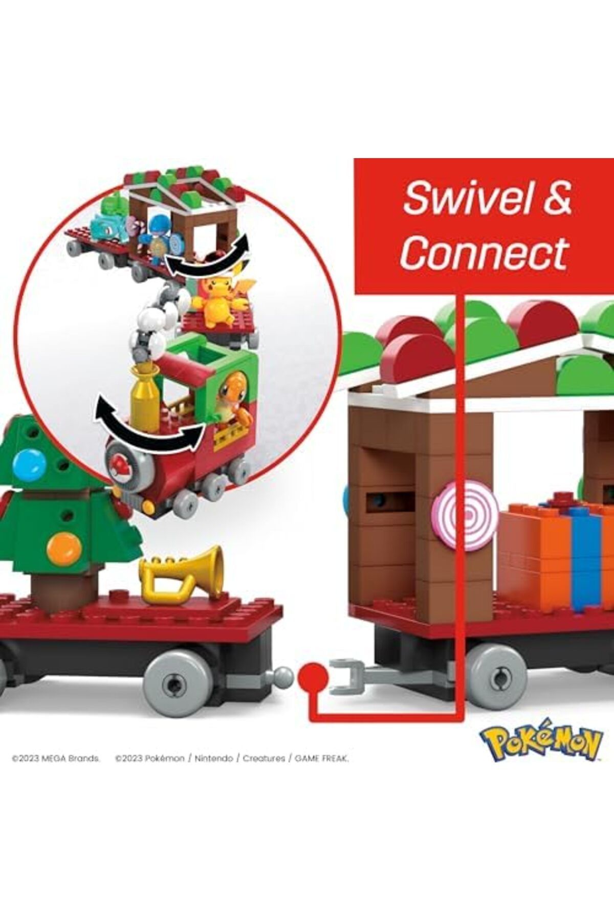 STOREMAX CylinModa Tatil Treni MEGA Pokémon Bloks Yeni CylinShop 992805