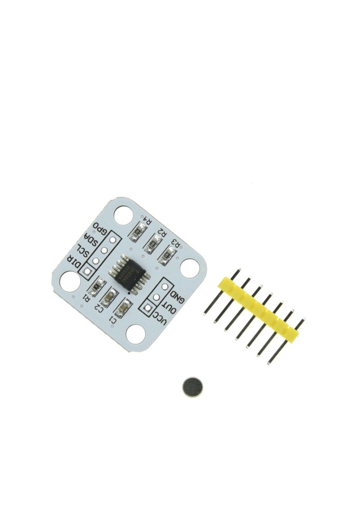 Choice-AS5600 Magnetic Encoder Magnetic Induction Angle Measurement Sensor Module 12bit High Precision 7