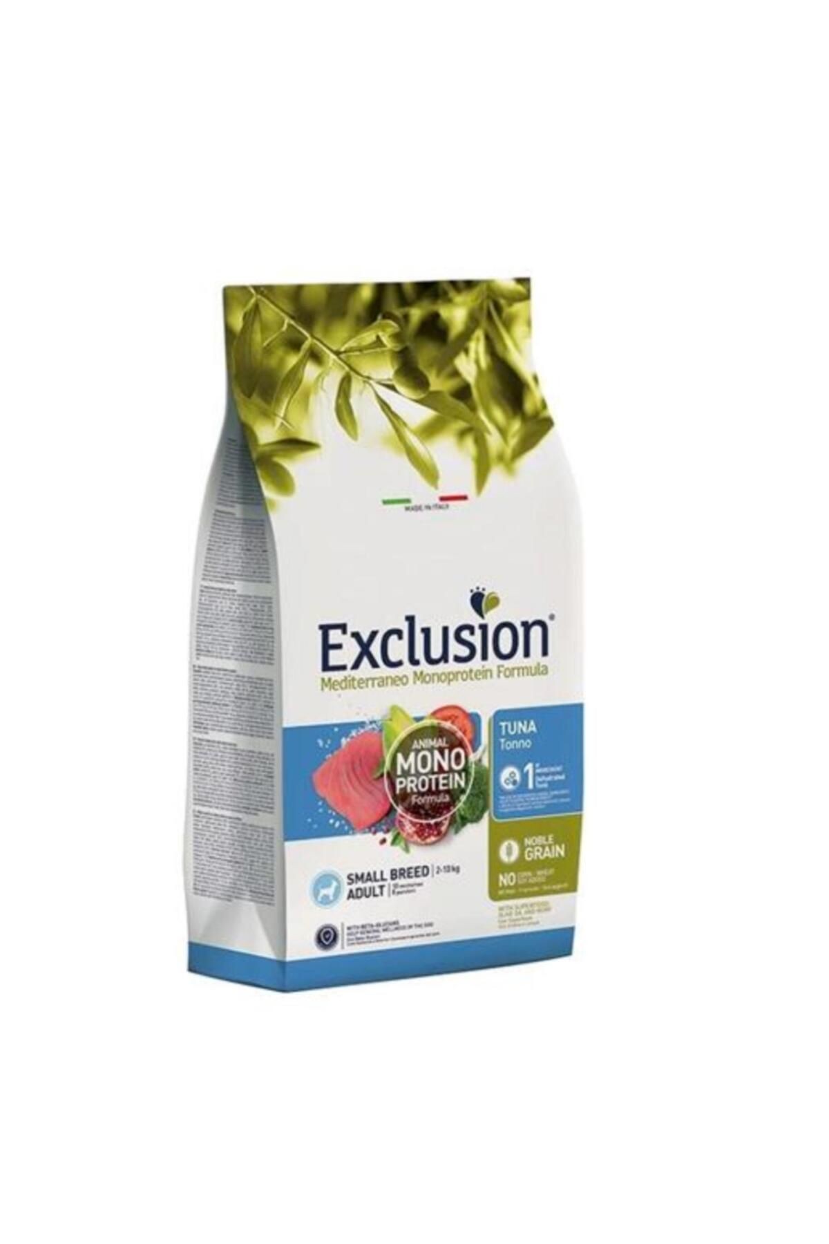 Exclusion Monoprotein Düşük Tahıllı Ton Balıklı Ve Narlı Küçük Irk Yetişkin Köpek Maması 2 Kg