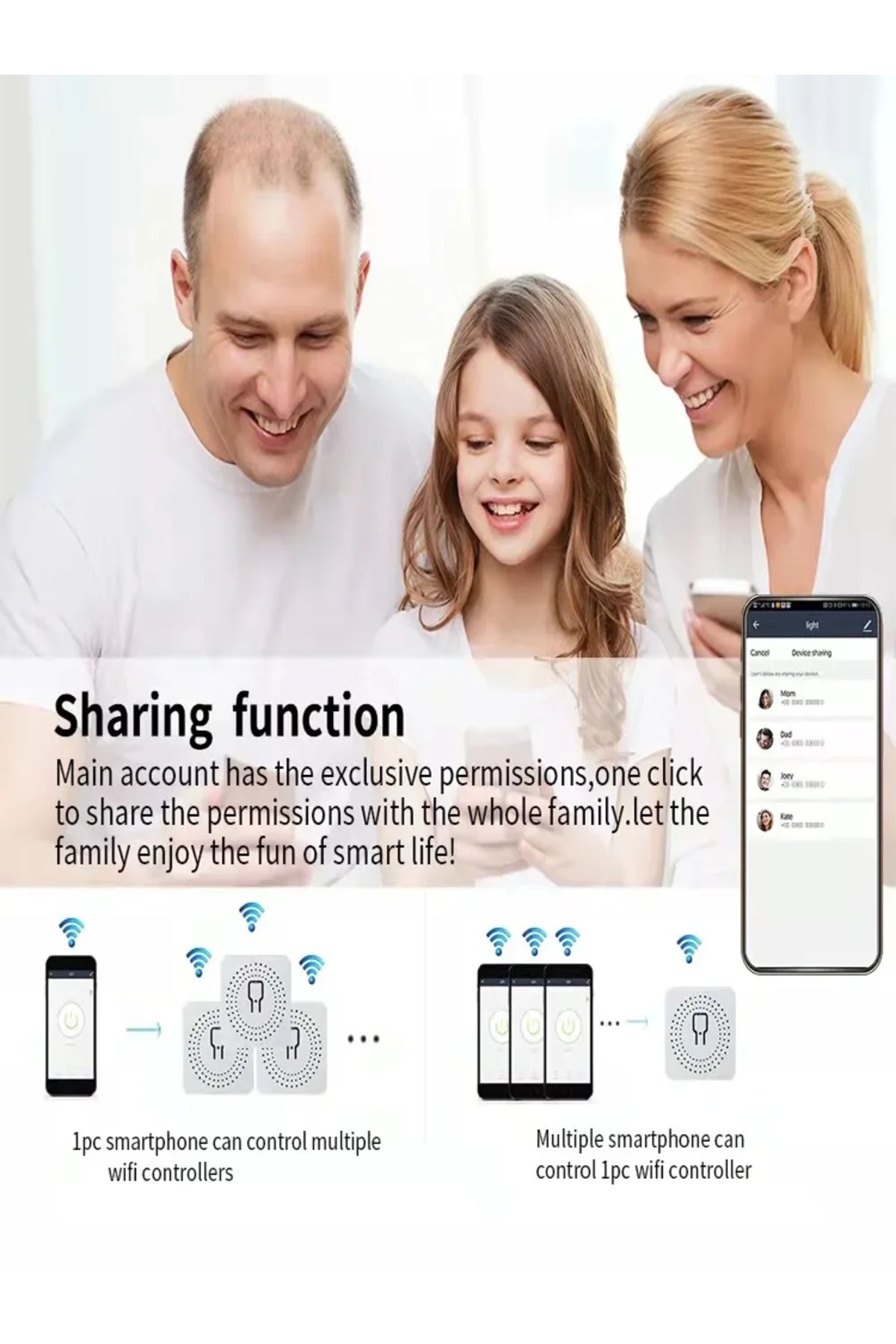Szaoju-1pcs Tuya Wifi Smart Switch 16a Module 2-way Control Mini Switch Breaker Smart Life Work With Alexa 8