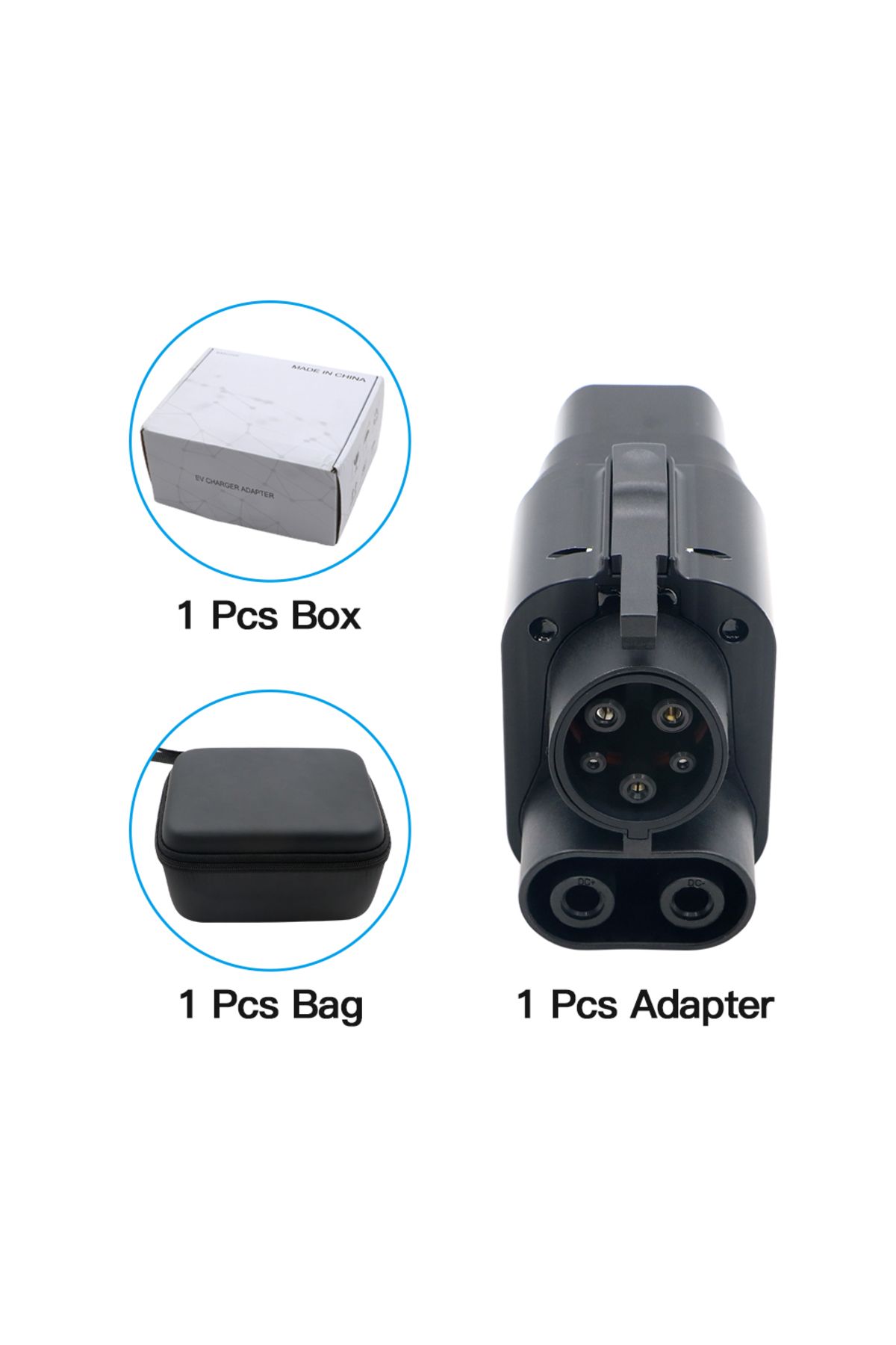 KOLANKY-Ev Charger Adaptor Ccs2 To Ccs1 Ac Dc Fast Charging 250a For Eletric Vehicle Phev Hybrid Cars Ccs... 5