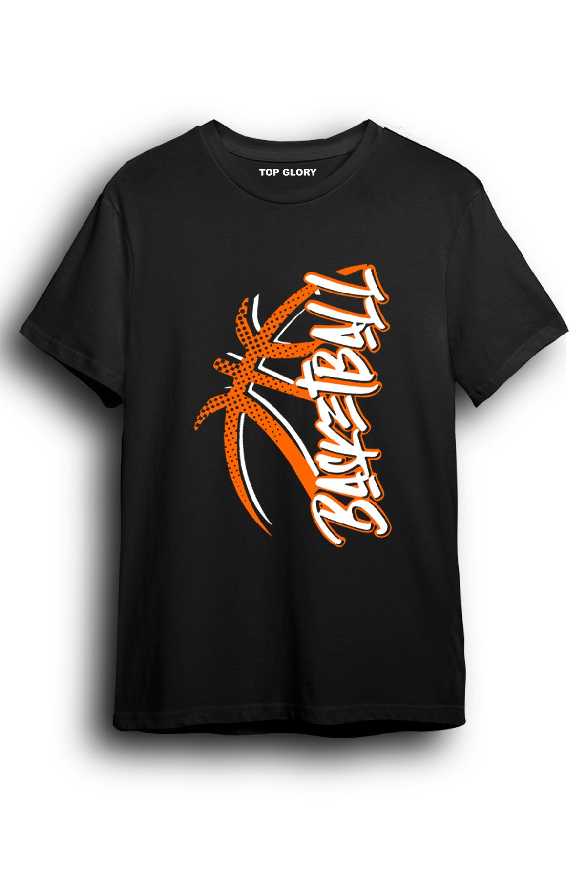 TOP GLORY Basketbol Street Baskılı Özel Tasarım Tişört Basketball T-Shirt BASKLL2004