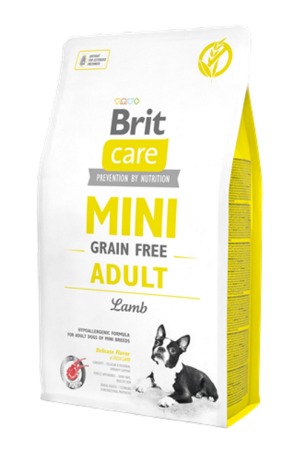 Brit Care 7 kg Mini Irk Yetişkin Köpekler İçin, Tahılsız, Hipoalerjenik Kuzu Etli Kuru M 524130