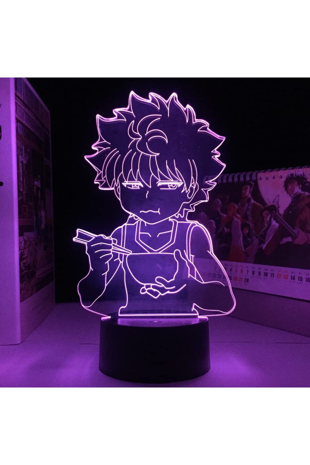 IWP-Anime 3D Lamp Killua Hunter X Hunter Killua Led Light Hxh Led Night Light Gift Acrylic Neon Cute ... 2