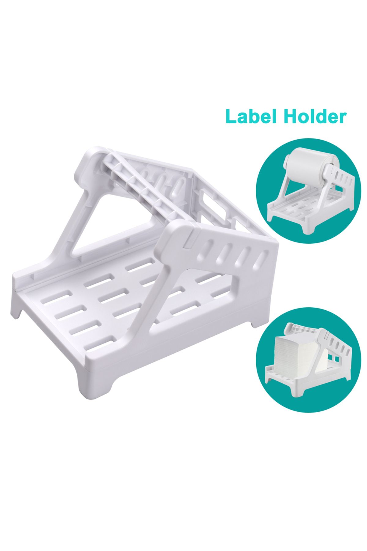 Choice-Label Holder for 4x6 Labels Printer Rolls Fanfold Labels 2 in 1 Work for Desktop Themal Label Sti... 8