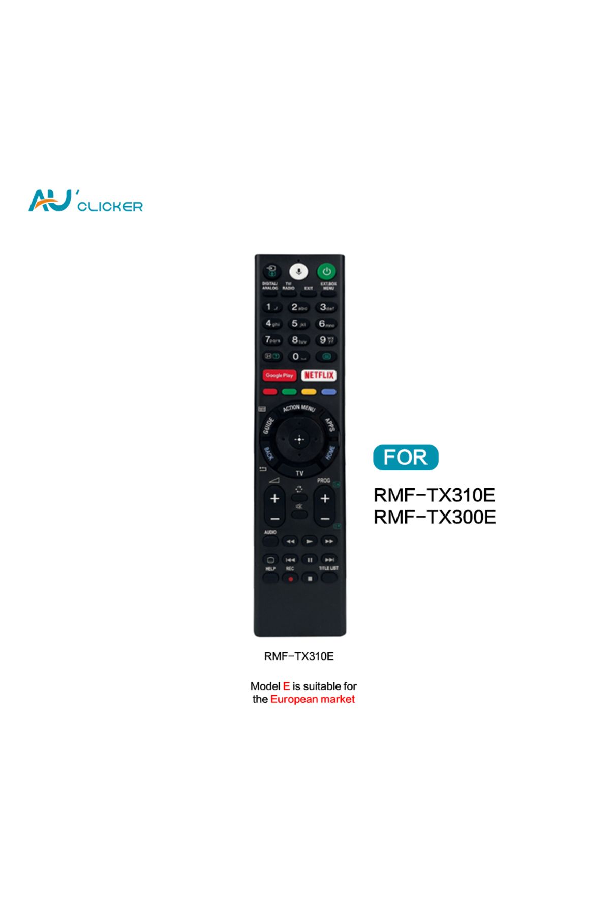 Choice-Rmf-tx310e Rmf-tx310e Replacement Voice Remote Control For Sony Bravia Led Lcd Tv Kd-49xe8004 Kd-49x 1