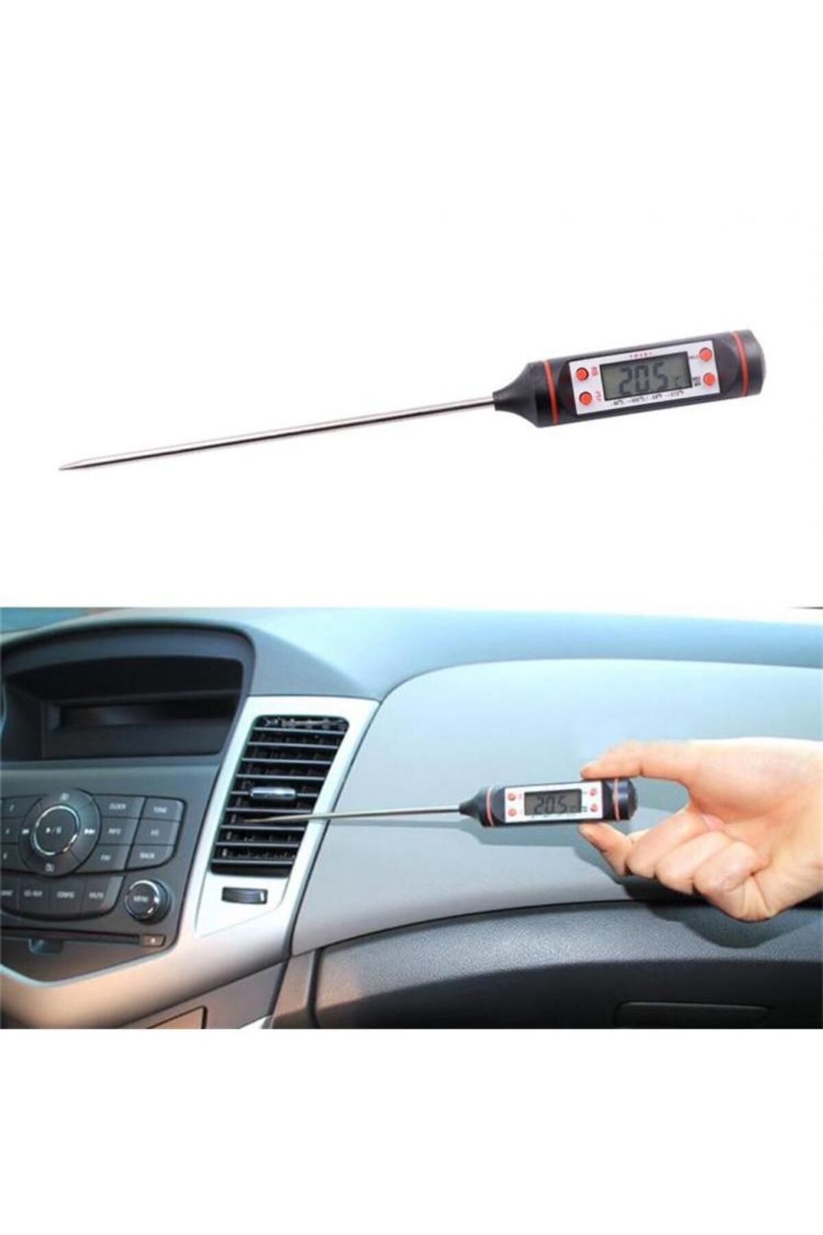 Choice-Car Vehicle Air Conditioning Outlet LCD Digital Thermometer Gauge Tool Automotive Air Conditionin... 8