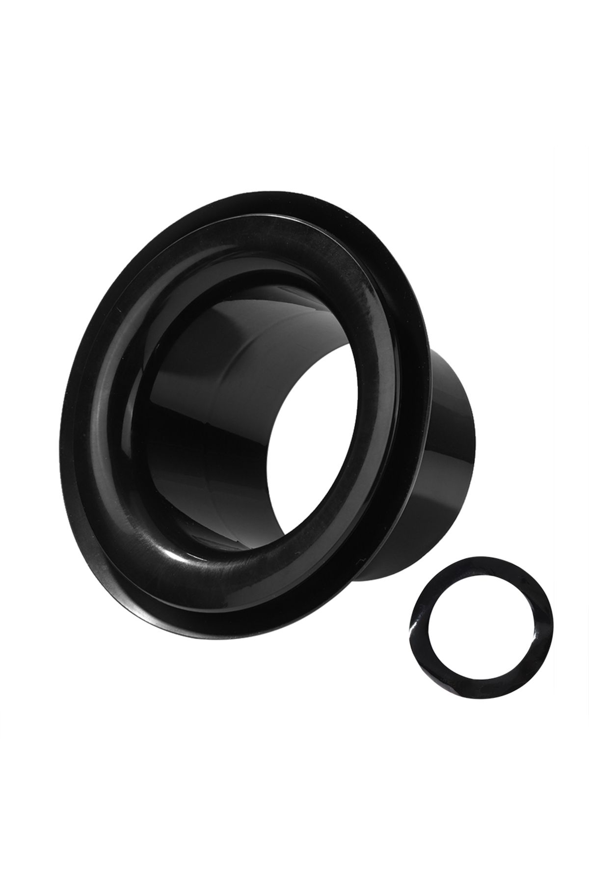 ALLOYSEED-Black Bass Drum Enhancer Port Insert Enhancement Hole Drum Bottom Microphone Bass Voice Amplifier Ki 1