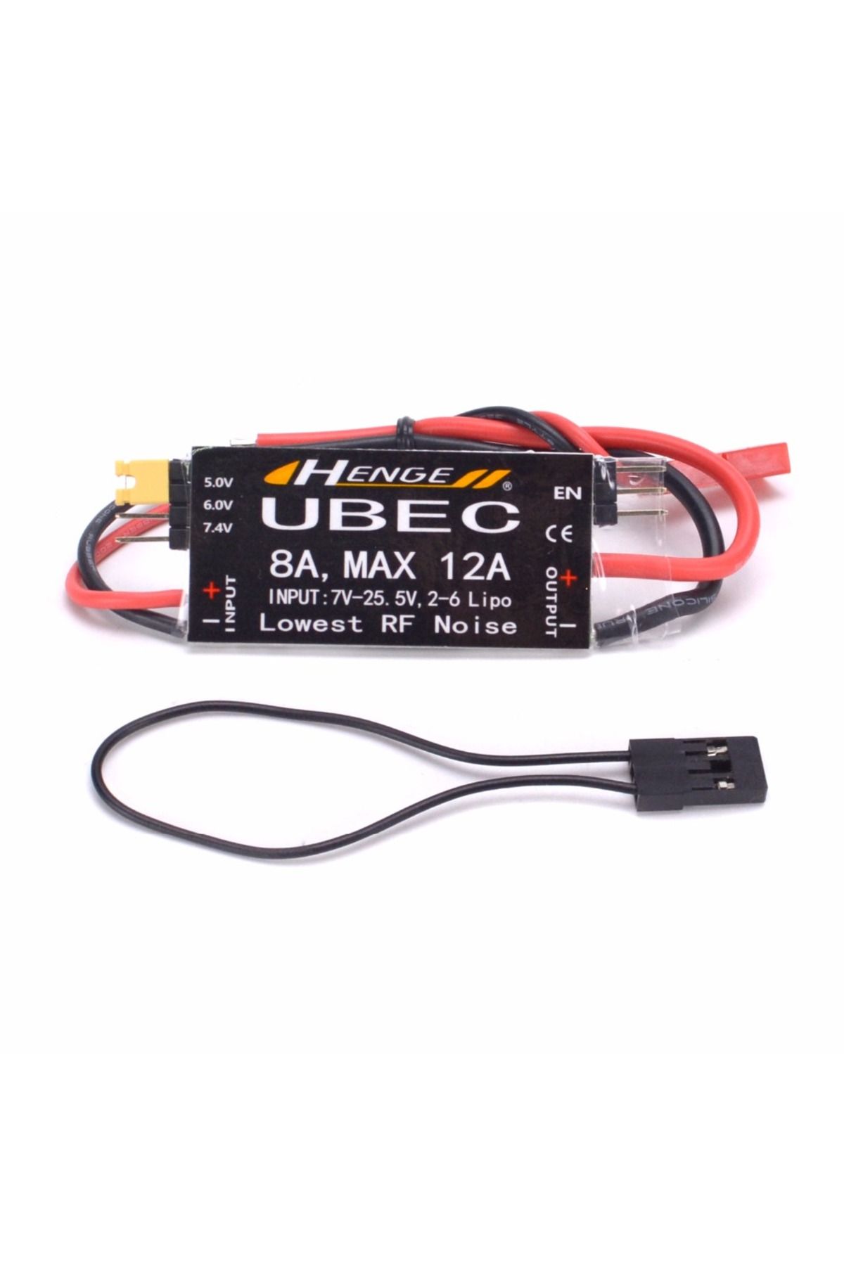 Choice-HENGE 8A UBEC Output 5V / 6V 6A / 8A Max 12A  2-6S Lipo / 6-16 cell Ni-Mh Input Switch Model BEC 4