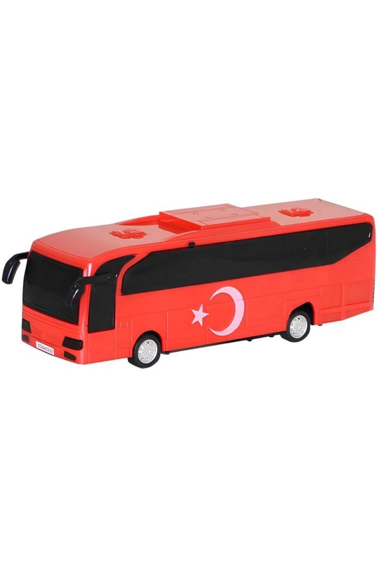 Basic Fun Çocuk Sürtmeli Türk Bayraklı Otobüs